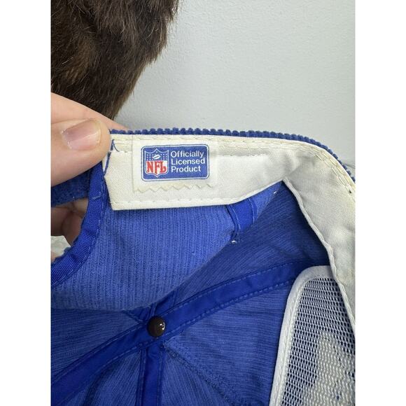 Vintage Seattle Seahawks Sports Specialties Hat CORD Corduroy Cap Script NFL - Picture 9 of 10